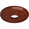 Ekena Millwork Tirana Ceiling Medallion (Fits Canopies up to 4 3/4"), 13 7/8"OD x 3 3/4"ID x 1 1/4"P, Firebrick CM13TIFIF - alternate 2